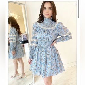 HUNTER BELL Ryan Dress Ditsy Floral L